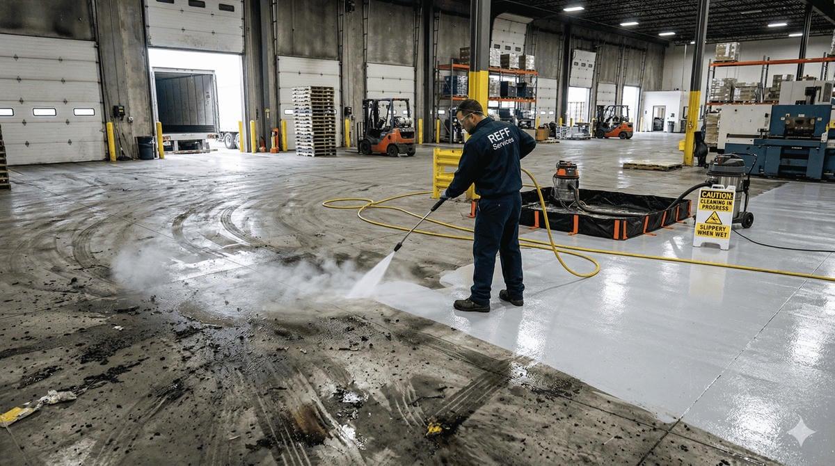 Why Industrial Deep Cleaning Matters | REFF Services